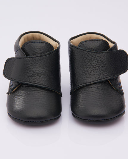 Black Strap Ankle Booties