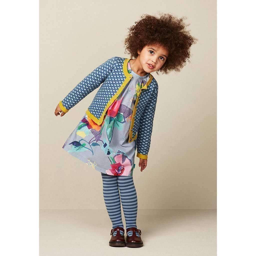 Wafer Knitted Cardigan-Shirts-Oilily-kids atelier